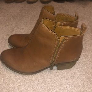 Lucky Brand Leather Booties